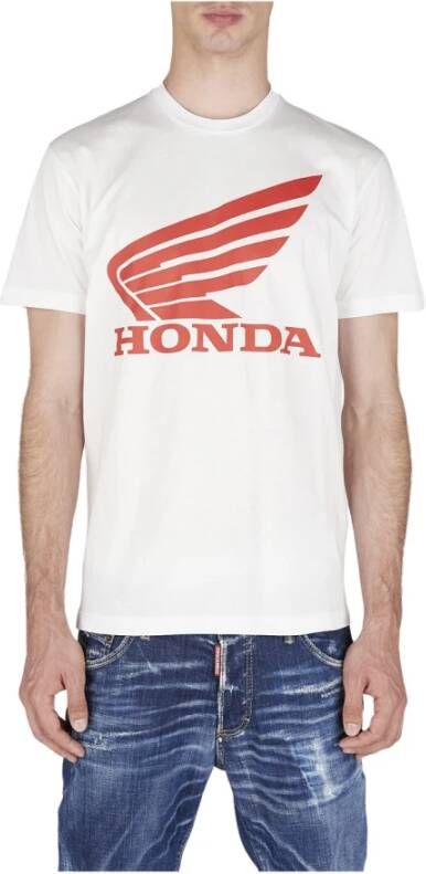 Dsquared2 T-Shirts Wit Heren