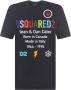 Dsquared2 Gedurfde Slouch T-shirt met Oversized Print Black Heren - Thumbnail 1