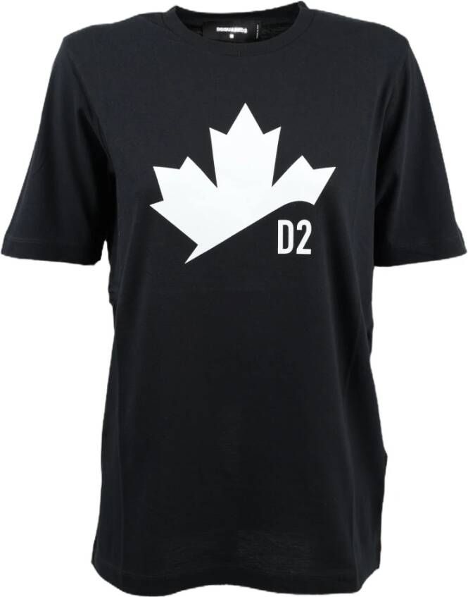 Dsquared2 Heren T-shirt van katoen Zwart Dames