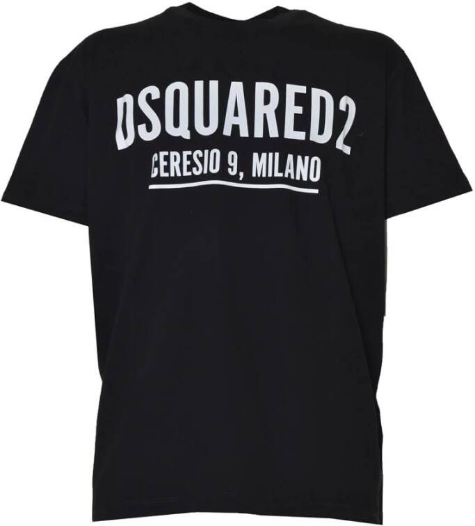 Dsquared2 T-shirts Zwart Heren