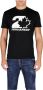 Dsquared2 Stijlvolle zwarte katoenen logo print T-shirt voor heren Black Heren - Thumbnail 1
