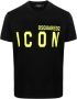 Dsquared2 Iconisch Heren T-Shirt Premium Kwaliteit Black Heren - Thumbnail 1