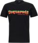Dsquared2 Premium Heren T-Shirt Klassiek Ontwerp Zwart Heren - Thumbnail 1