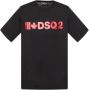 Dsquared2 T-shirt iconisch Zwart Heren - Thumbnail 1