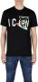 Dsquared2 Slim-Fit Katoenen T-Shirt met Iconisch Logo Black Heren - Thumbnail 1