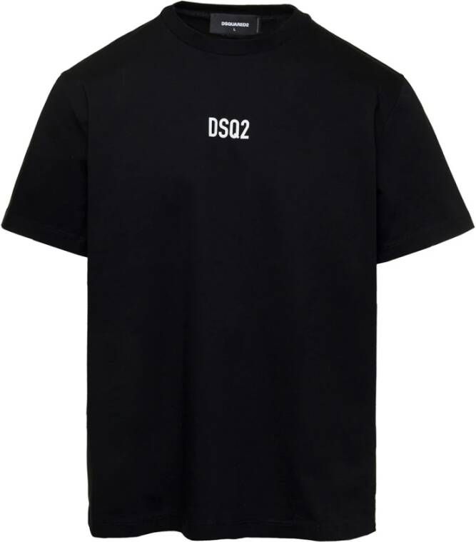 Dsquared2 Oversized T-shirt Heren Zwart Black Heren