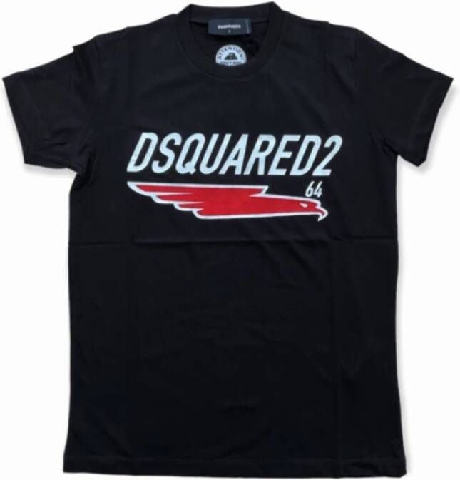 Dsquared2 Zwarte Cool Fit T-shirt Black Heren