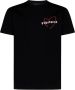 Dsquared2 Zwarte Geribbelde Crewneck T-shirts en Polos Black Heren - Thumbnail 1