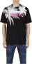 Dsquared2 Urban Palm Print T-Shirt Black Heren - Thumbnail 1