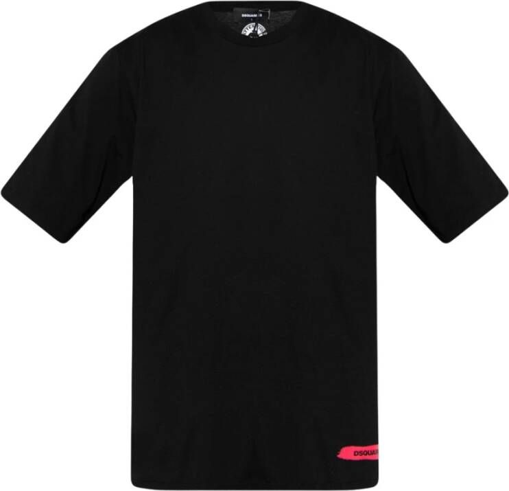 Dsquared2 T-shirts Zwart Heren