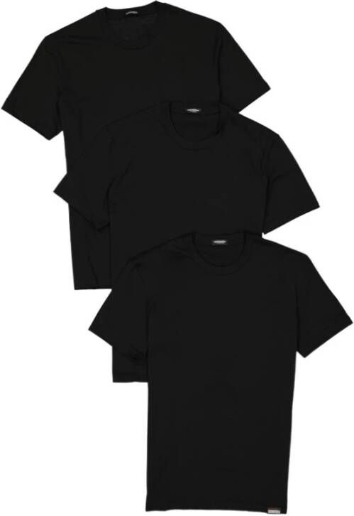 Dsquared2 T-shirts Zwart Heren