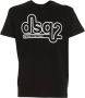 Dsquared2 S74Gd0872S21600 900 Katoenen T-Shirt Black Heren - Thumbnail 1