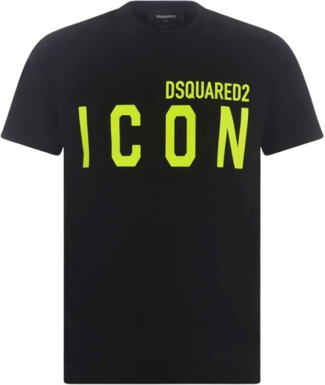 Dsquared2 Iconisch Heren T-Shirt Premium Kwaliteit Black Heren