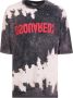 Dsquared2 Trendy Tie Dye T-Shirt Black Heren - Thumbnail 1