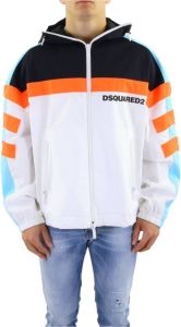 Dsquared2 Tracksuit Bomber Wit Heren