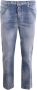 Dsquared2 Trendy Cropped Jeans Blauw Dames - Thumbnail 1