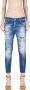 Dsquared2 Slim-fit Jeans Upgrade Dames Denim Collectie Blauw Dames - Thumbnail 5