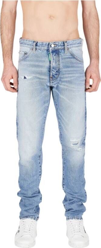 Dsquared2 Trousers Blue Blauw Heren