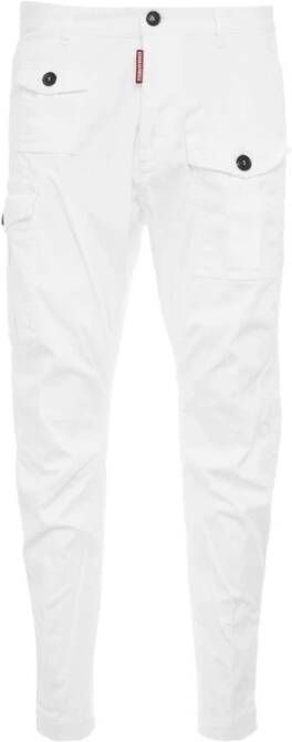 Dsquared2 Straight Jeans Wit Heren