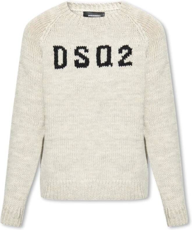 Dsquared2 Stijlvolle Sweaters voor Mannen en Vrouwen Gray Heren