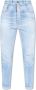 Dsquared2 Twiggy High Waist Cropped jeans Blauw Dames - Thumbnail 1