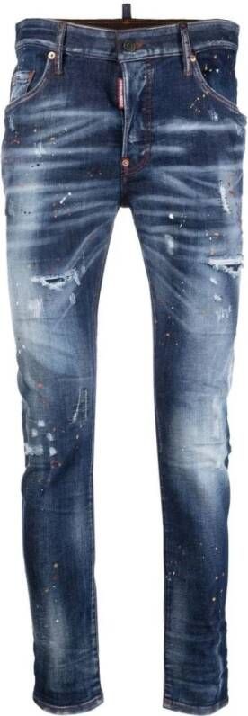 Dsquared2 Twinkle Jeans Blauw Heren