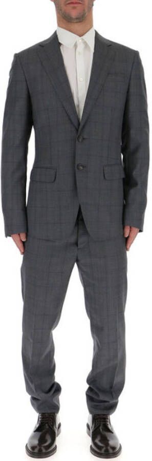 Dsquared2 Two-piece single-breasted suit Grijs Heren