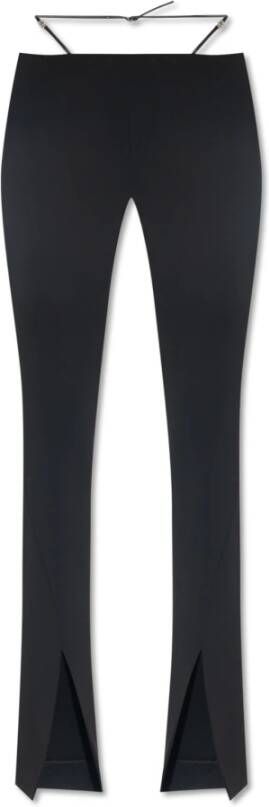 Dsquared2 Stijlvolle Wide-Leg Flared Jeans Black Dames