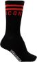 Dsquared2 Iconische Mid Crew Sokken voor Heren Black Heren - Thumbnail 1