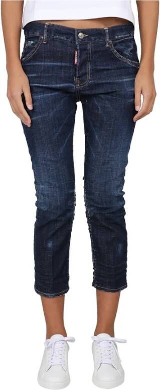 Dsquared2 Upgrade je denimstijl met stijlvolle skinny jeans Blauw Dames