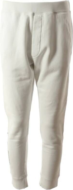 Dsquared2 Upgrade je loungewear met stijlvolle ski-fit sweatpants White Heren