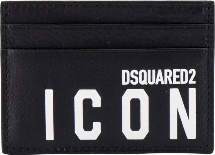 Dsquared2 Wallets & Cardholders Zwart Heren