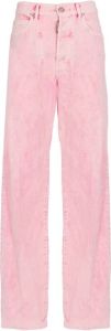 Dsquared2 Wide Trousers Roze Dames