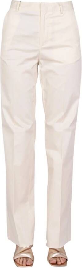 Dsquared2 Wide Trousers Wit Dames