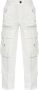 Dsquared2 Witte Tapered Broek Ss23 White Dames - Thumbnail 1