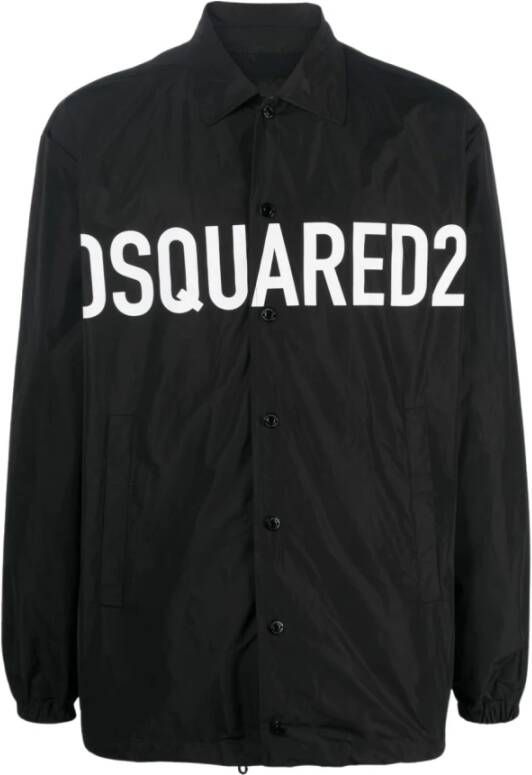 Dsquared2 Winter Jackets Zwart Heren