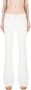 Dsquared2 Witte Broek White Dames - Thumbnail 1