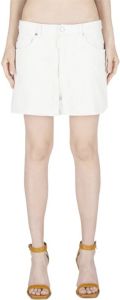 Dsquared2 Witte Denim Shorts Trendy Model Wit Dames
