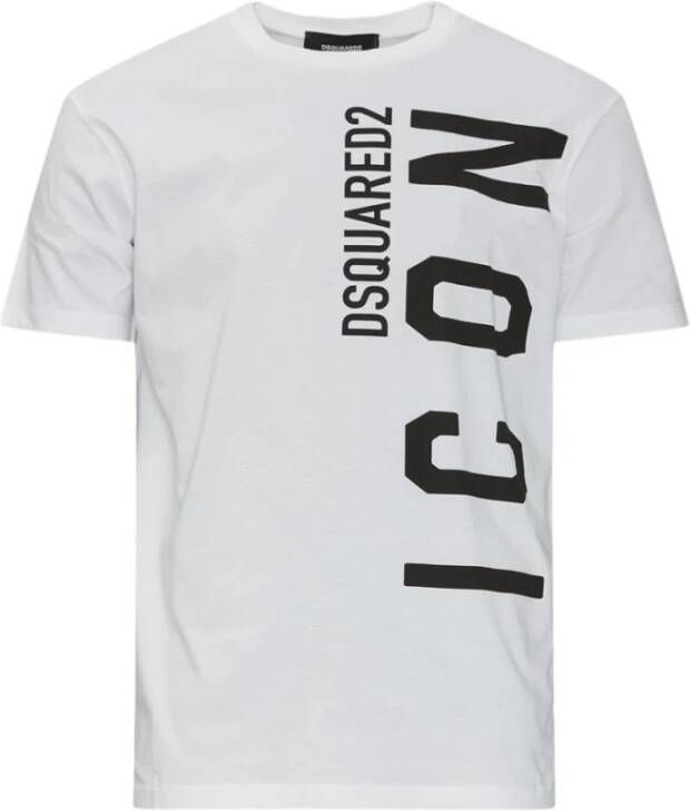 Dsquared2 Witte Icon Cool Tee White Heren
