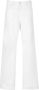 Dsquared2 Witte katoenen palazzo jeans voor vrouwen White Dames - Thumbnail 1