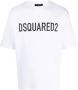 Dsquared2 Witte T-shirts en Polos met ronde hals White Heren - Thumbnail 1
