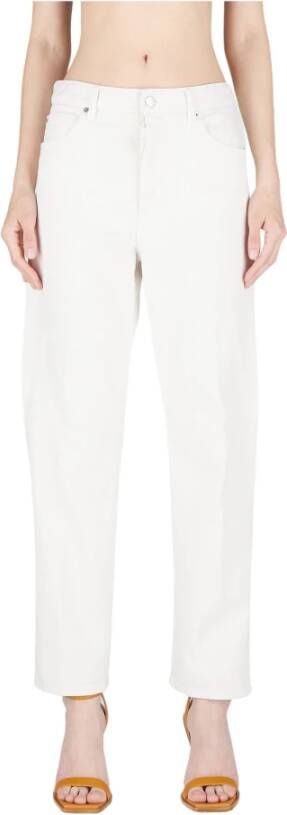 Dsquared2 Witte Straight Jeans White Dames