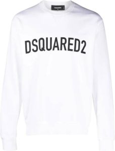 Dsquared2 Witte Sweatshirts voor Heren Aw23 Wit Heren