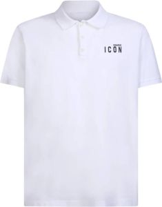 Dsquared2 Witte T-shirts & Polos voor Heren Wit Heren