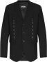 Dsquared2 Blazer Jas Stijlvolle Amerikaanse Stijl Zwart Heren - Thumbnail 1