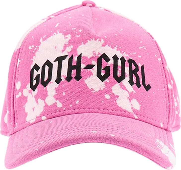 Dsquared2 Women& Accessories Hats Caps Pink Ss23 Roze Dames