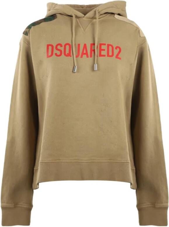 Dsquared2 Women& Sweatshirt Bruin Dames