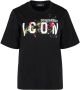 Dsquared2 Icon Splatter Cool Zwart T-Shirt Black - Thumbnail 3