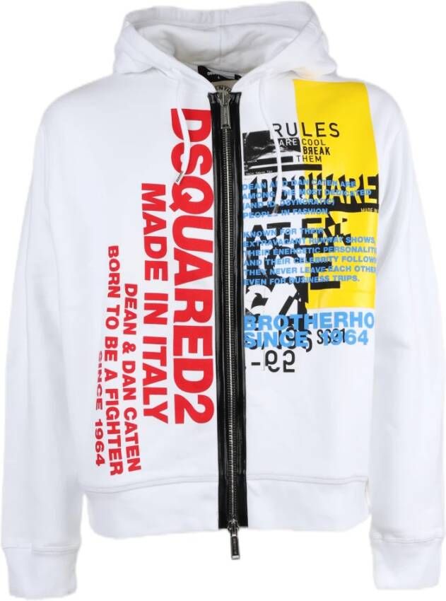 Dsquared2 Zip-throughs White Heren