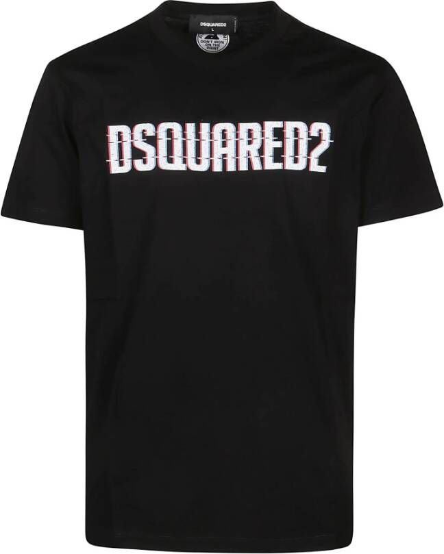 Dsquared2 Zwart Cool Fit T-Shirt Black Heren